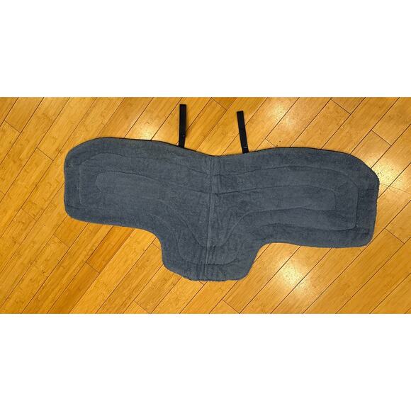 New Blue w/ Red & Gold English Saddle Pad - Picture 5 of 5